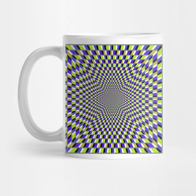 Optical #Art: Moving #Pattern #Illusion - #OpArt by rastyrcom